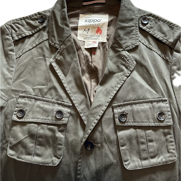 🔥Zippo Military Field Coat Men’s M - Picture 3 of 6